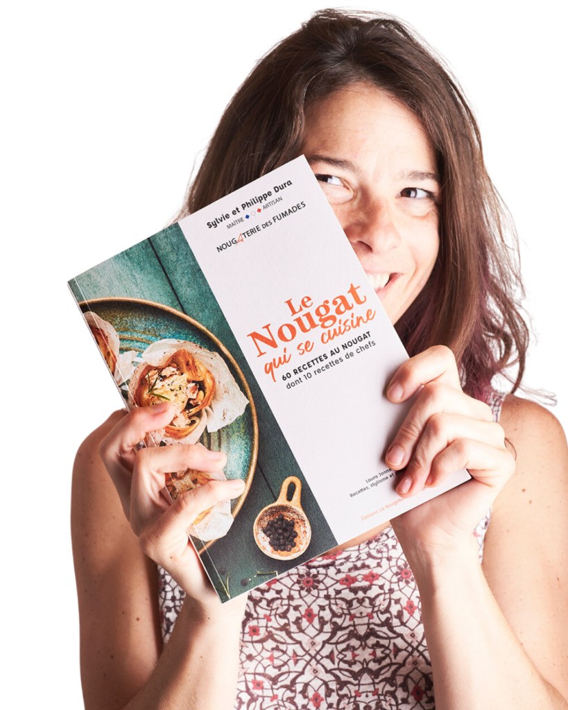 livre de recettes. Le nougat qui se cuisine